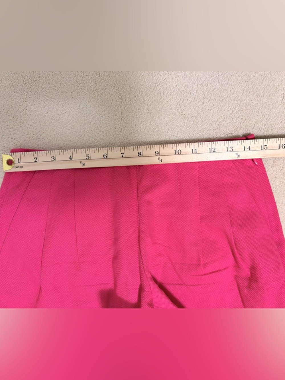 J. Crew Cotton Pique Side Zip Pleated Shorts - Picture 6 of 6